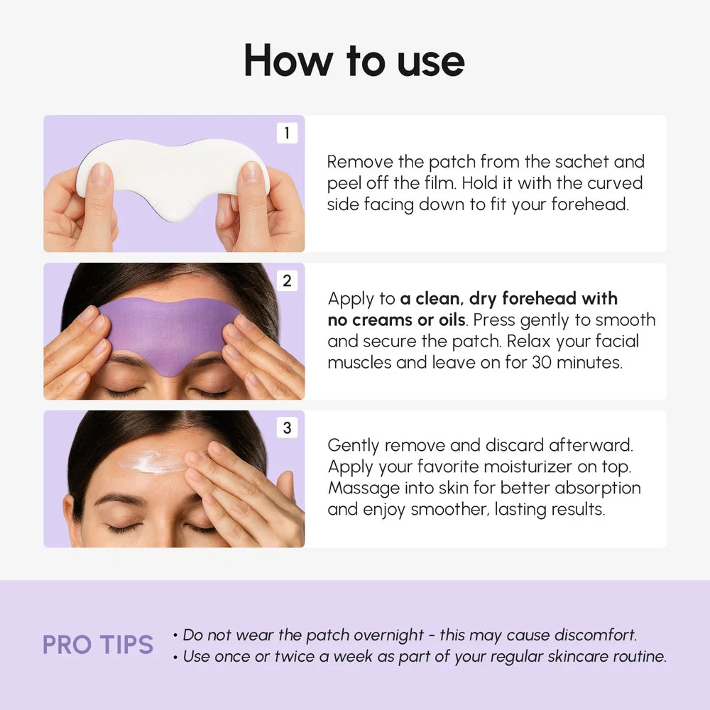Anti-Wrinkle Forehead Patches – Wake Up With Smoother Skin
